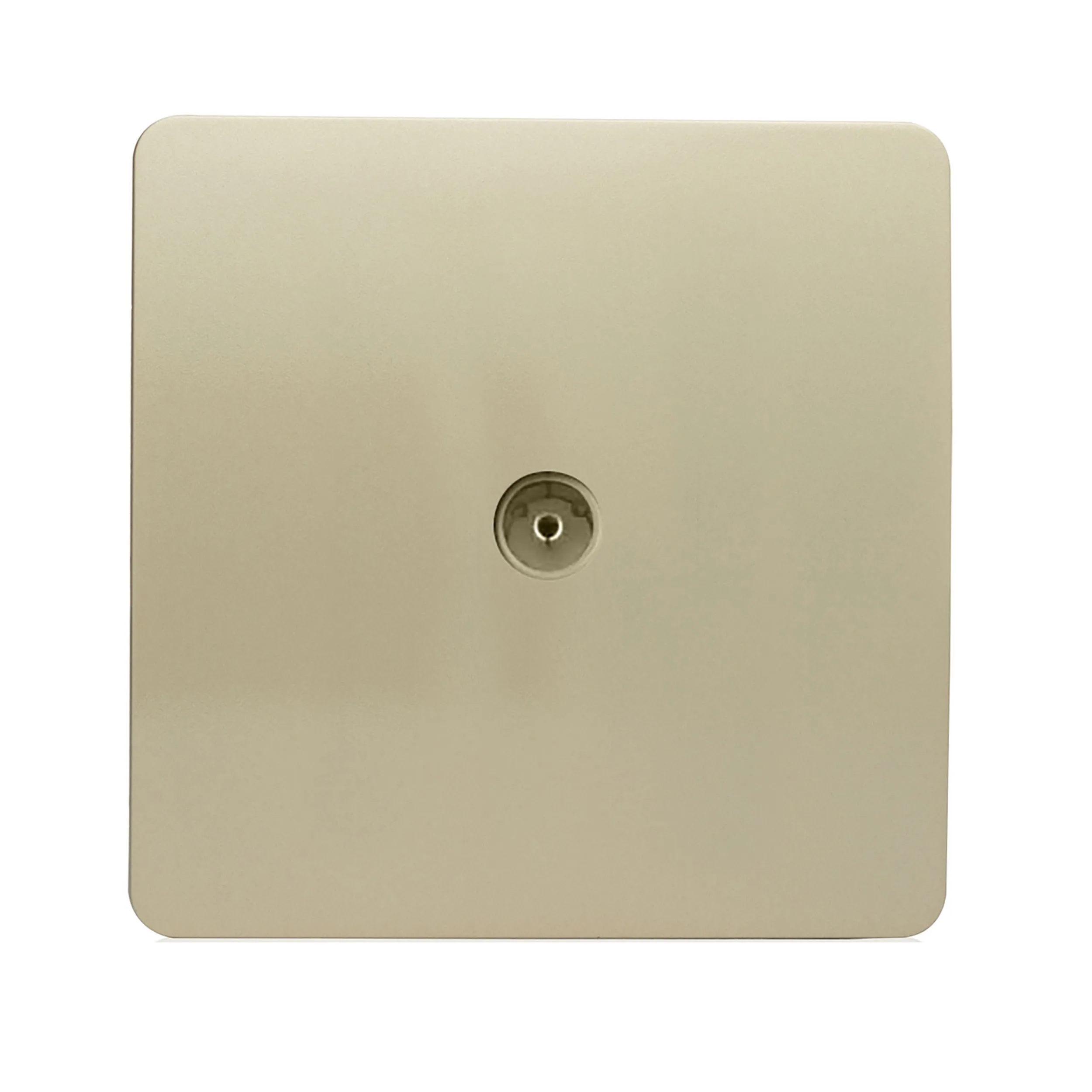 ART-TVSGO  TV Co-Axial 1 Gang Champagne Gold